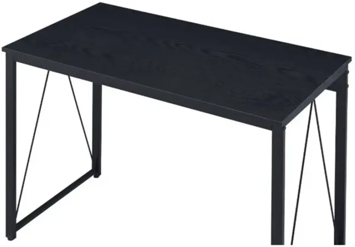 Zaidin Writing Desk, Black Finish 92602