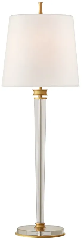 Lyra Buffet Lamp in Hand-Rubbed Antique Brass