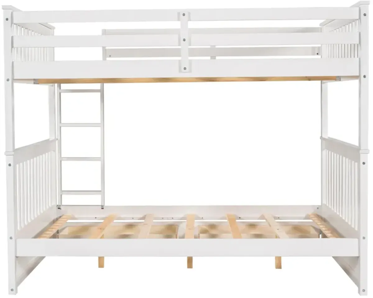 Merax Bunk Bed with Ladders and Two Storage Drawers