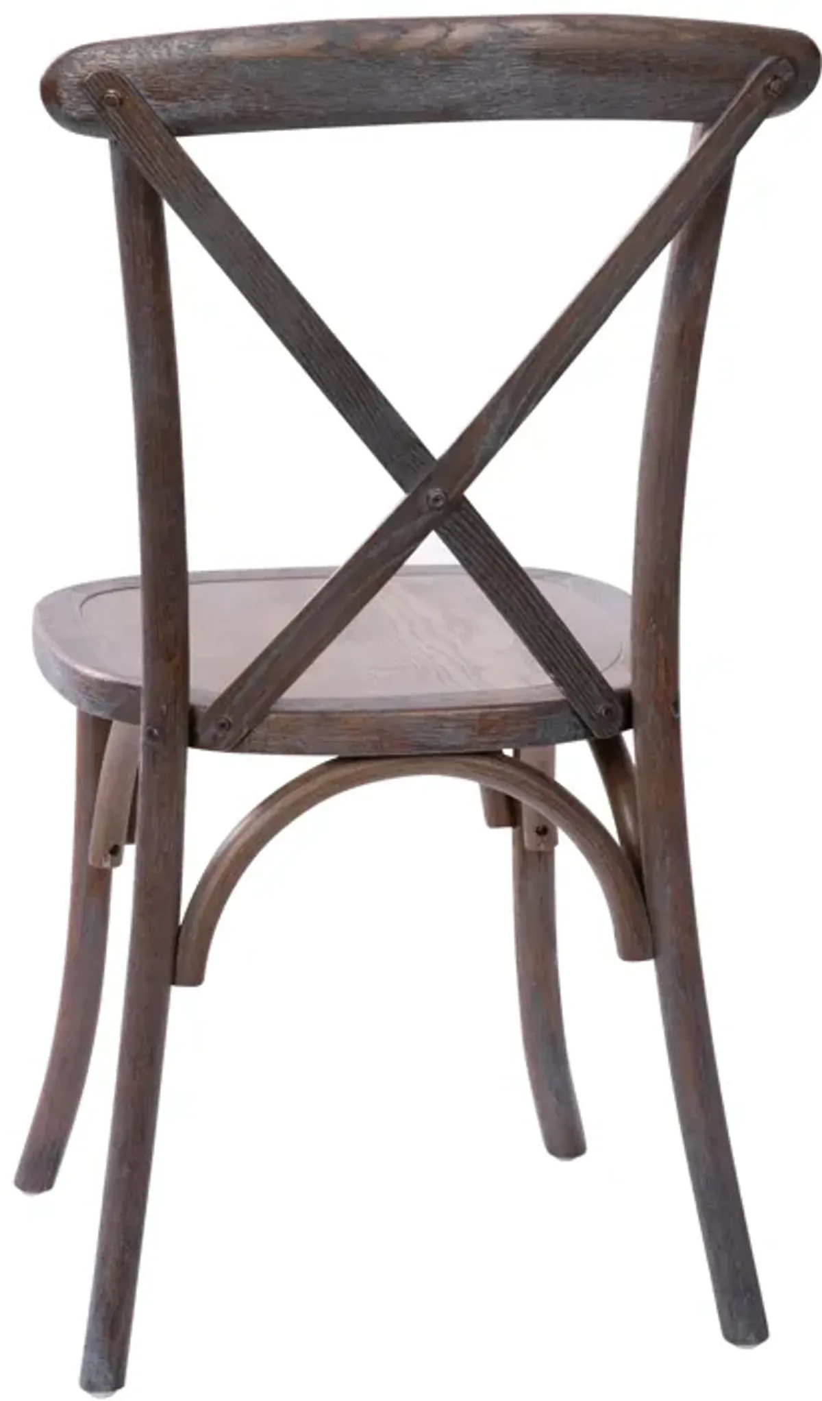 Wood Cross Back Chairs