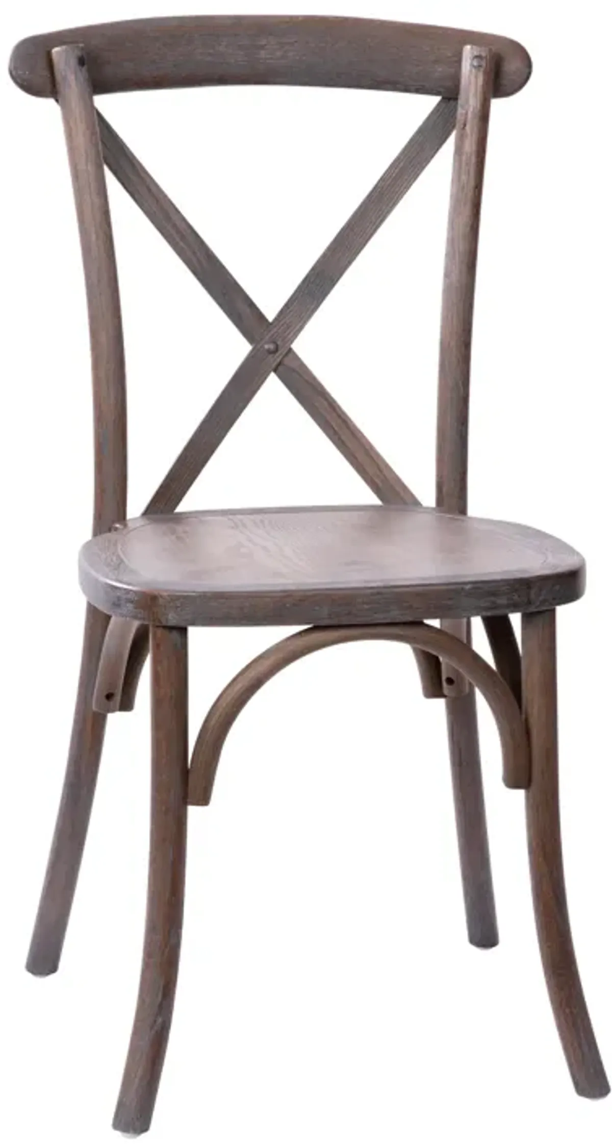 Wood Cross Back Chairs