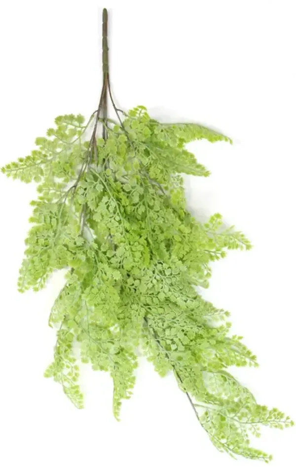 Artificial Light Green Maidenhair Fern 31" UV Resistant