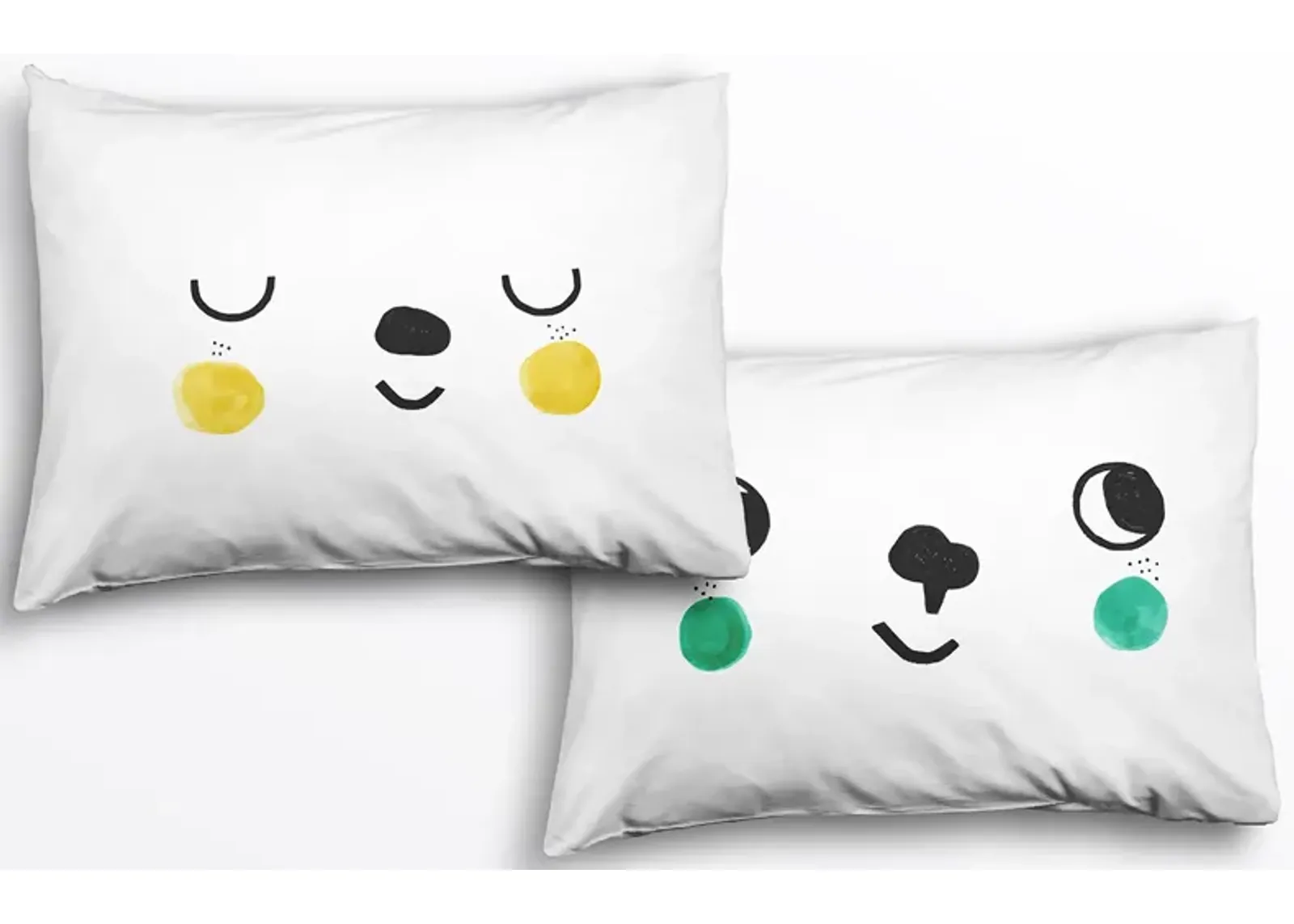 2 pack Woodland Standard Pillowcase Set - 100% Cotton