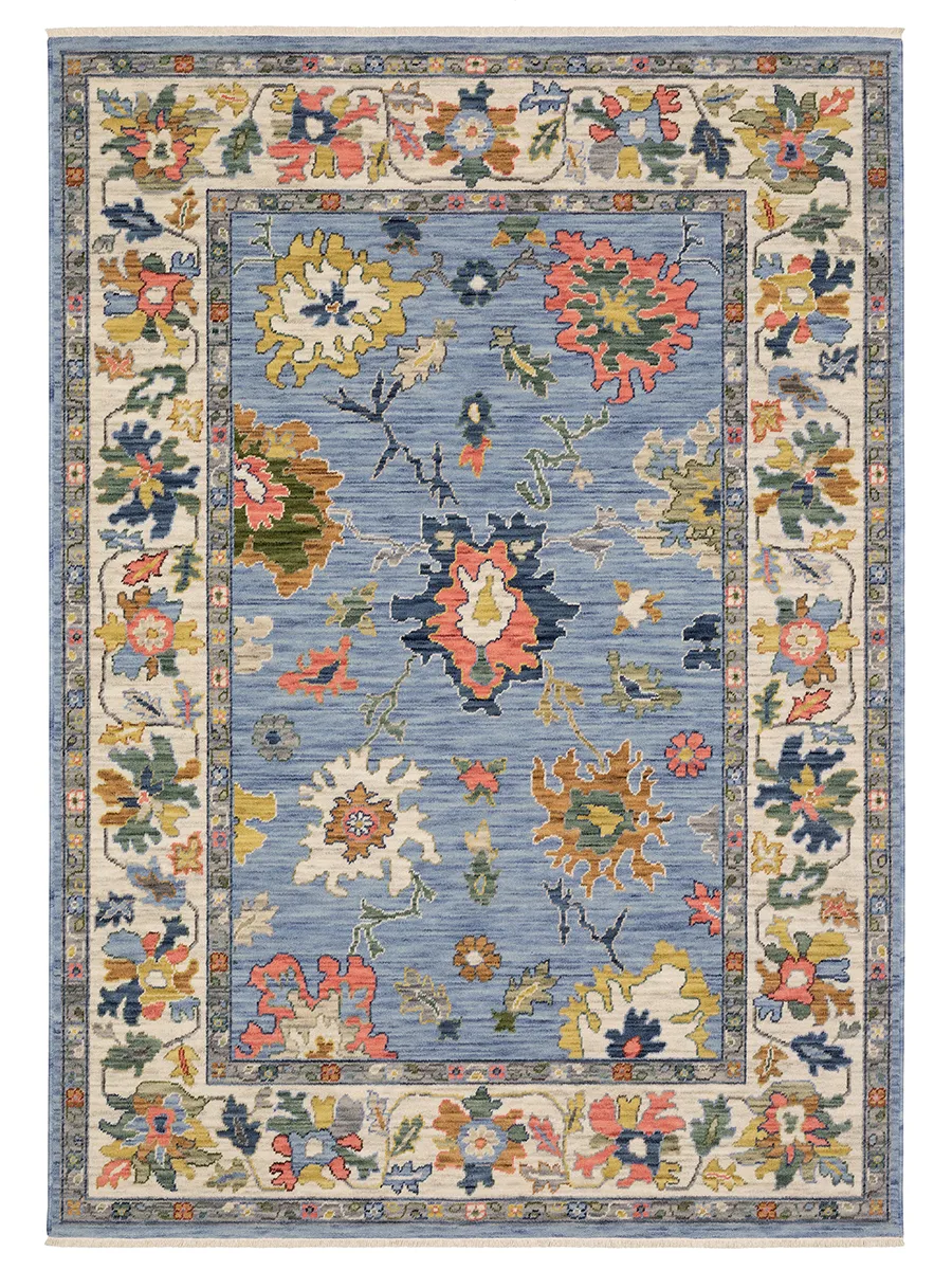 Lucca 2' x 3' Blue Rug