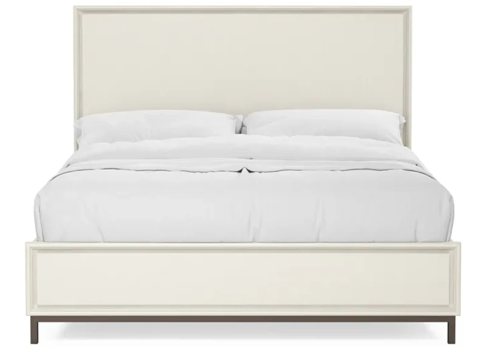 Blanc King Panel Bed