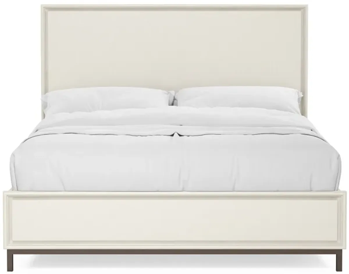 Blanc King Panel Bed