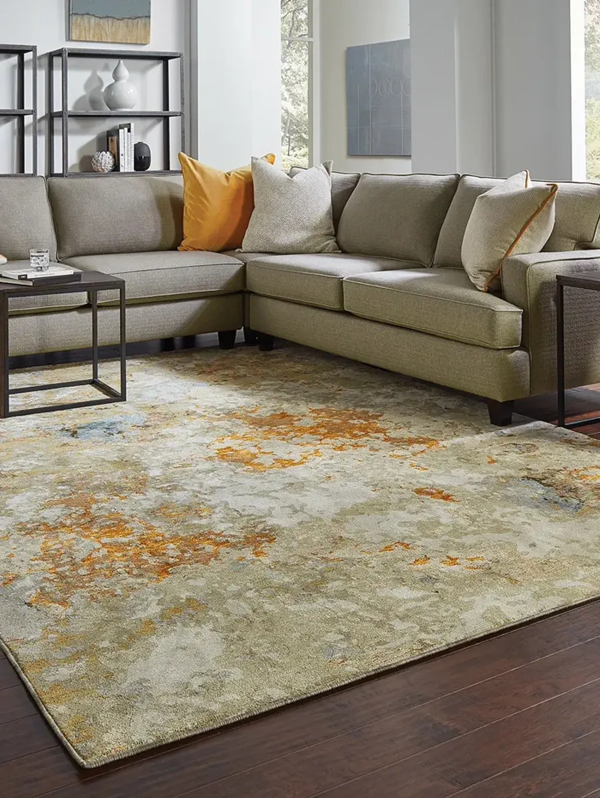 Evolution 7'10" Gold Rug