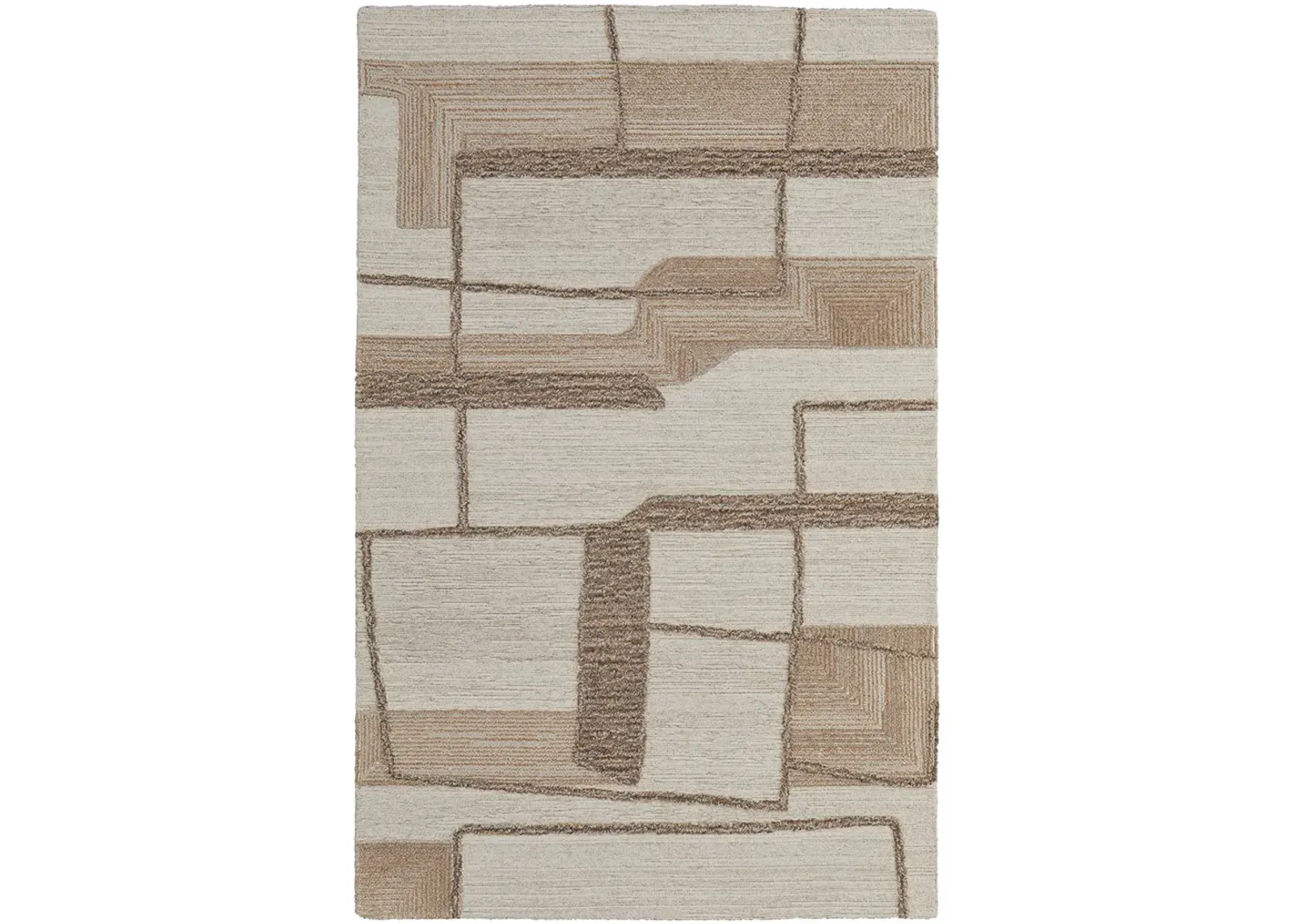 Pollock 8954F 2' x 3' Ivory/Brown/Tan Rug