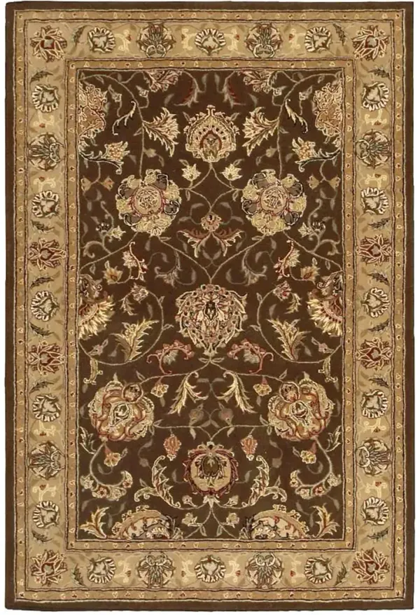 Nourison 2000 2206 Brown 3'9" x 5'9" Rug