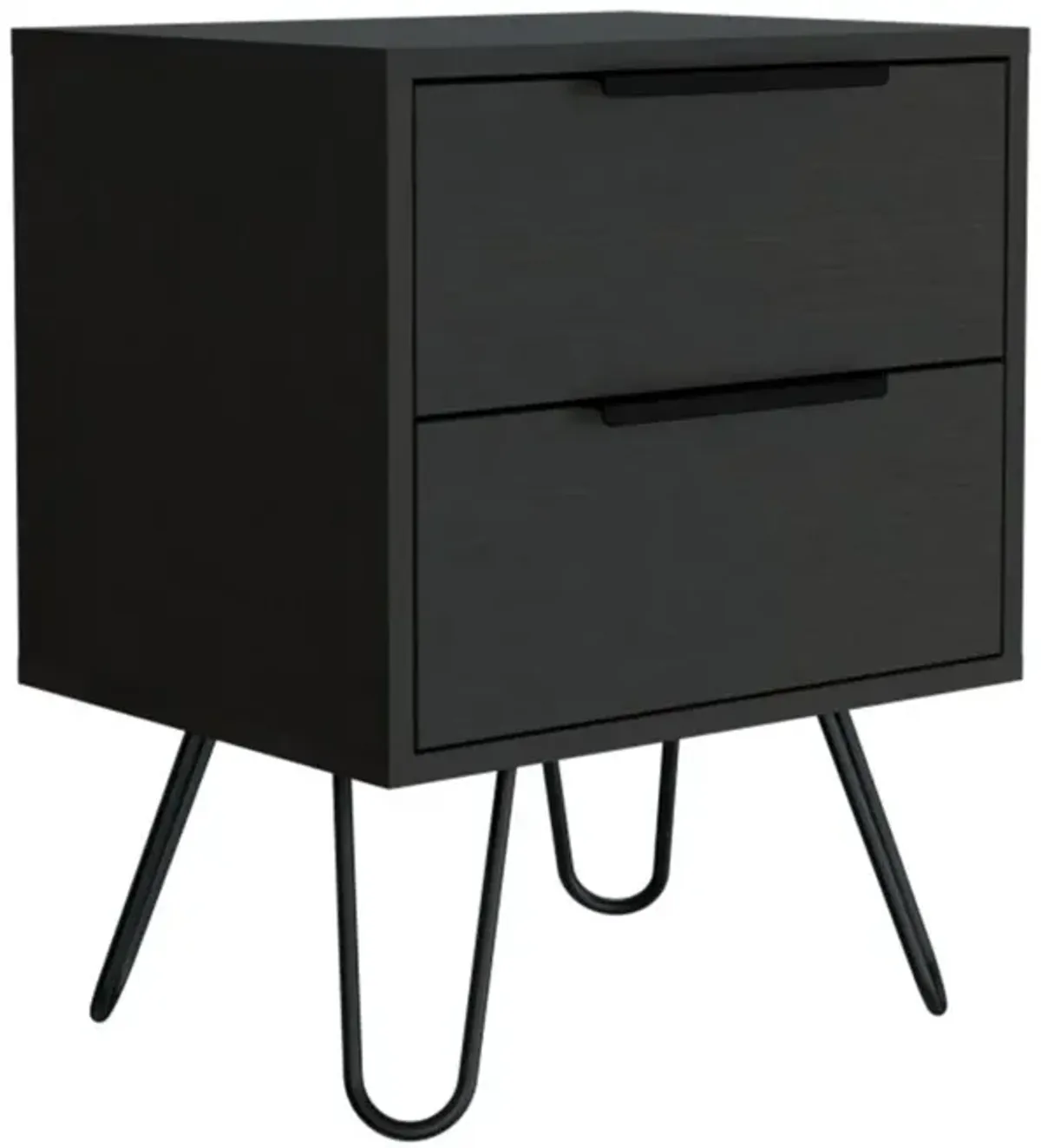 Nightstand Skyoner 2, Bedroom, Black