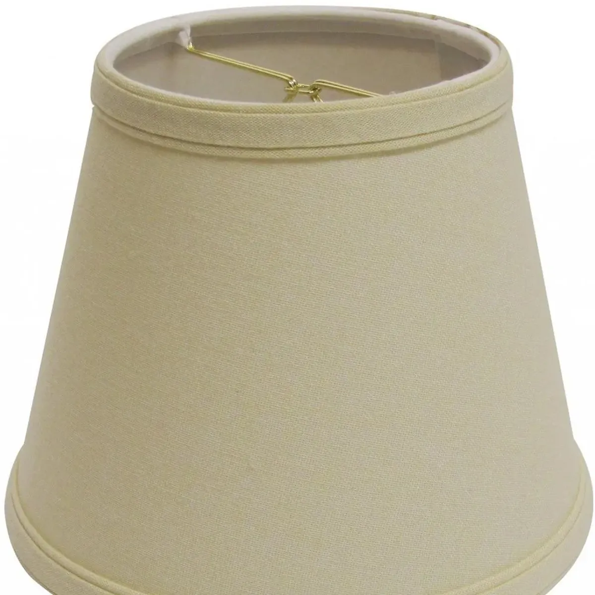Hivvago Beige Linen Empire Lamp shade 10"W Bottom