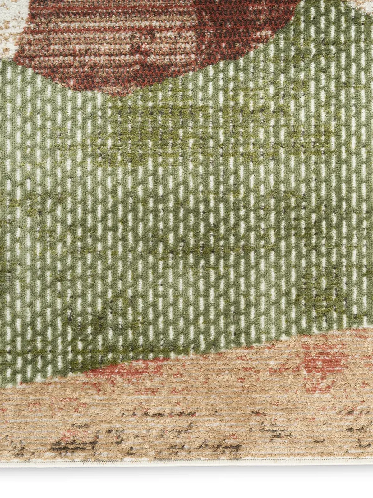 Nordic NRC18 Beige/Multicolor 5' x 7' Rug