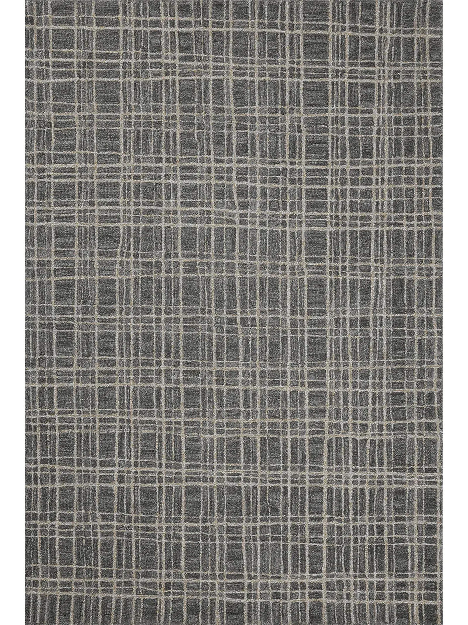 Polly POL-11 Graphite / Pebble 2''6" x 7''6" Rug by Chris Loves Julia