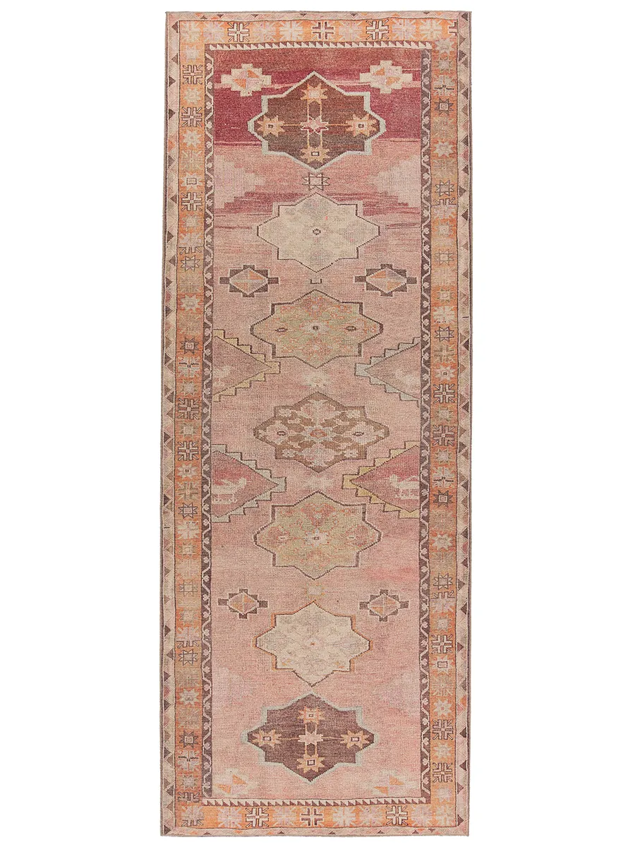 Canteena Jesse Orange 3'1" x 8' Runner Rug