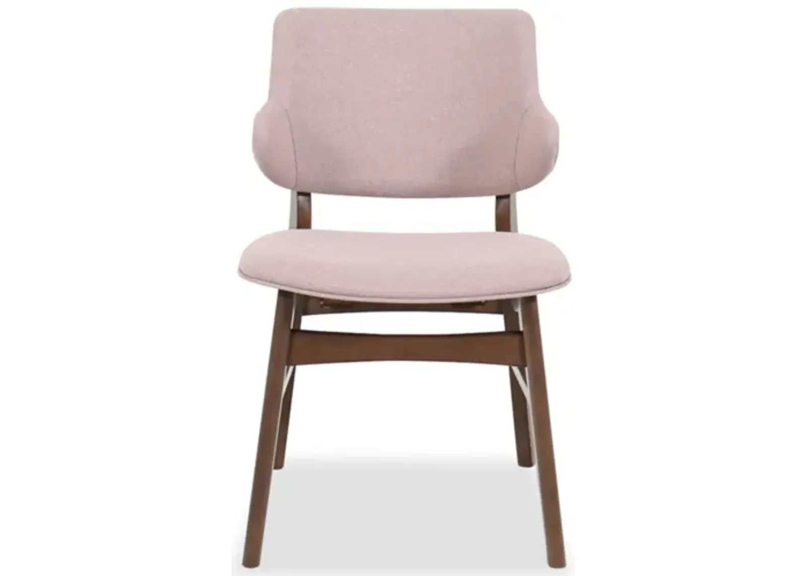 Upholstered Side Chair in Pink