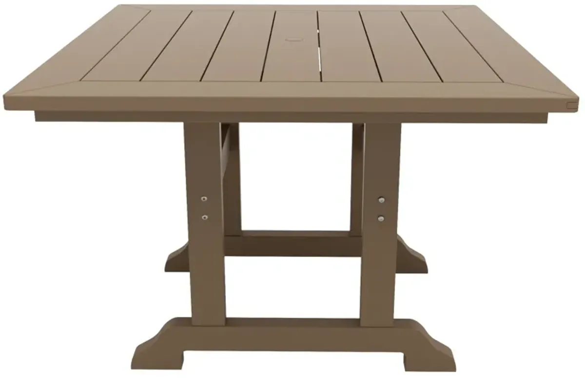 WestinTrends 43" Square Outdoor Patio Dining Table