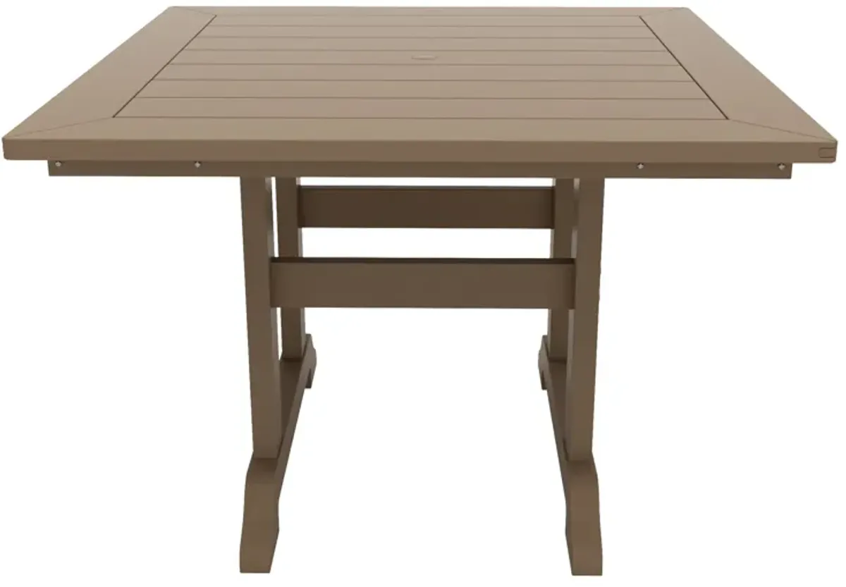 WestinTrends 43" Square Outdoor Patio Dining Table