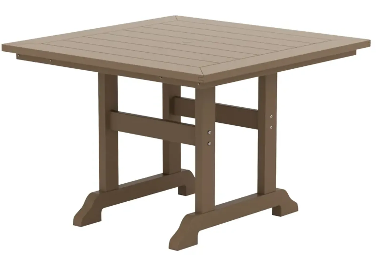 WestinTrends 43" Square Outdoor Patio Dining Table