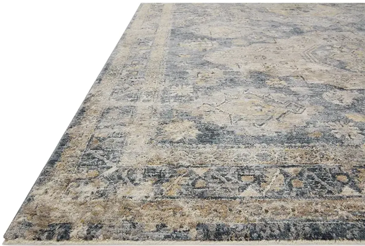 Gaia GAA02 Denim/Taupe 6'7" x 9'10" Rug