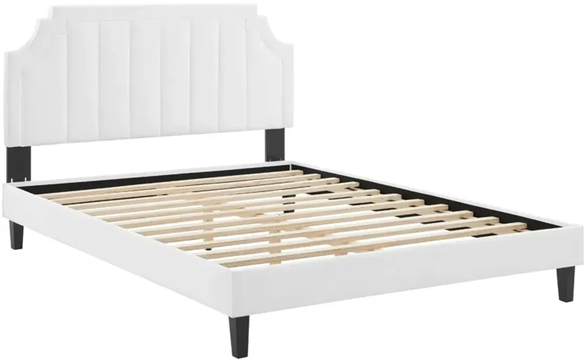 Modway - Sienna Performance Velvet Queen Platform Bed