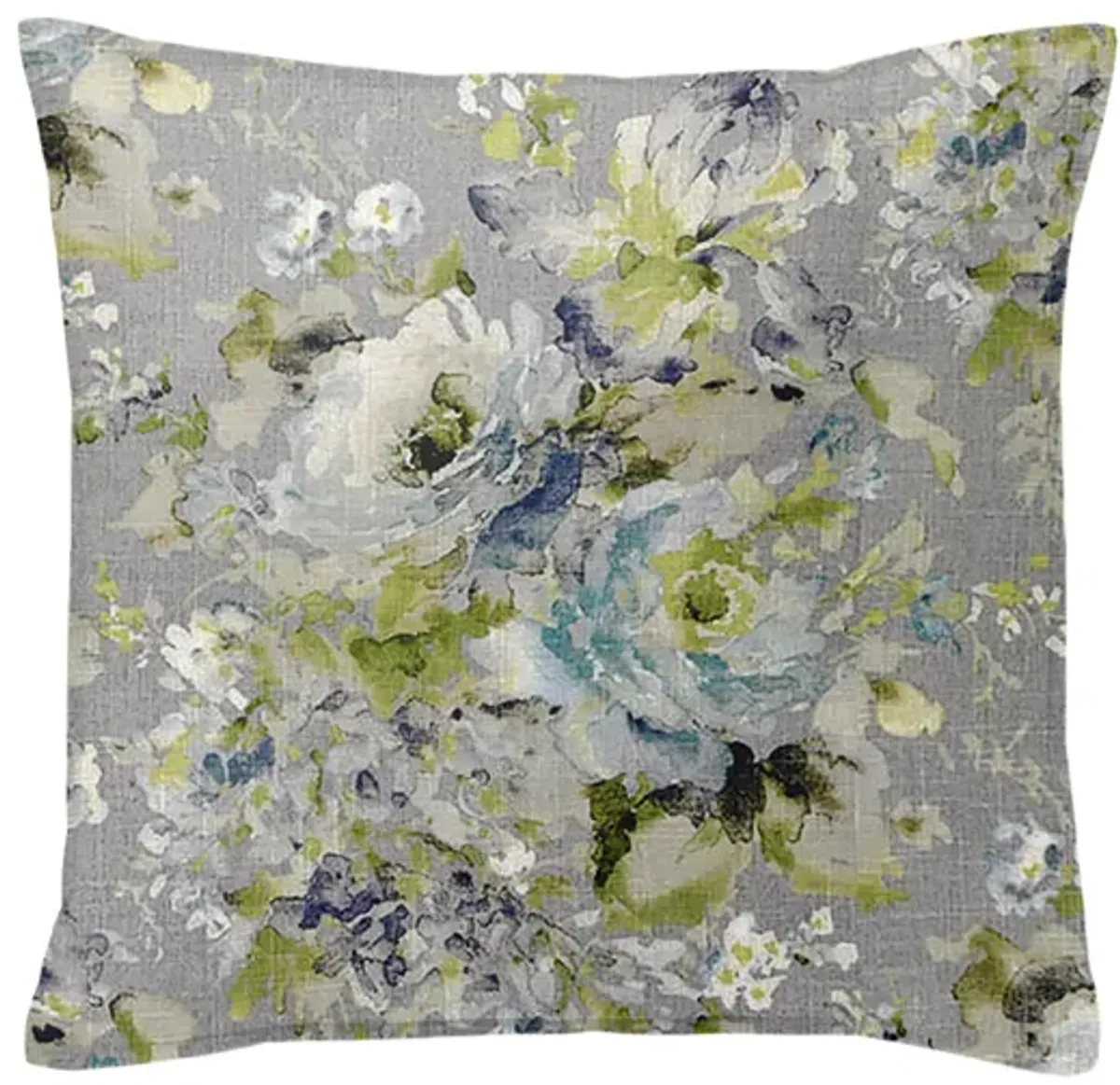 6ix Tailors Fine Linens Athena Linen Heather Gray Decorative Throw Pillows