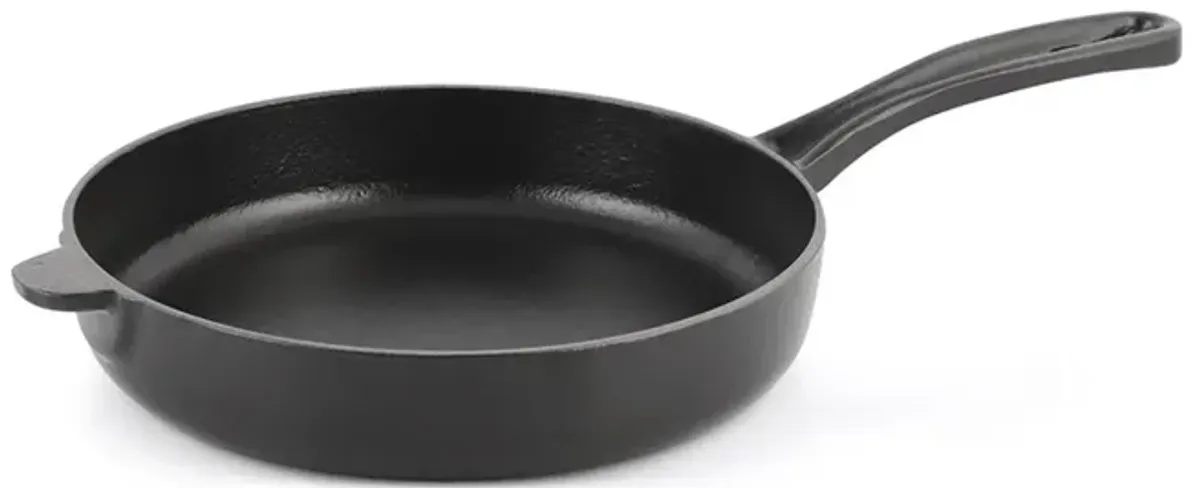 Matte Black 11" Cast Iron Skillet