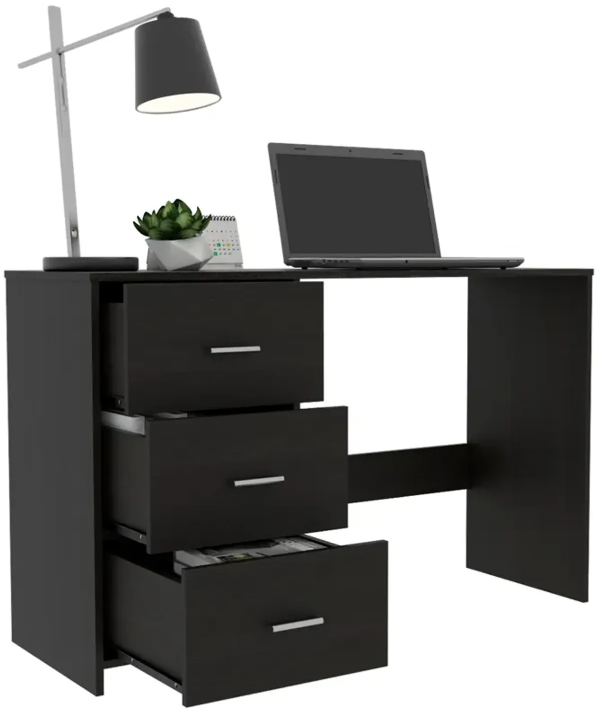 Berlin Three Drawers Desk