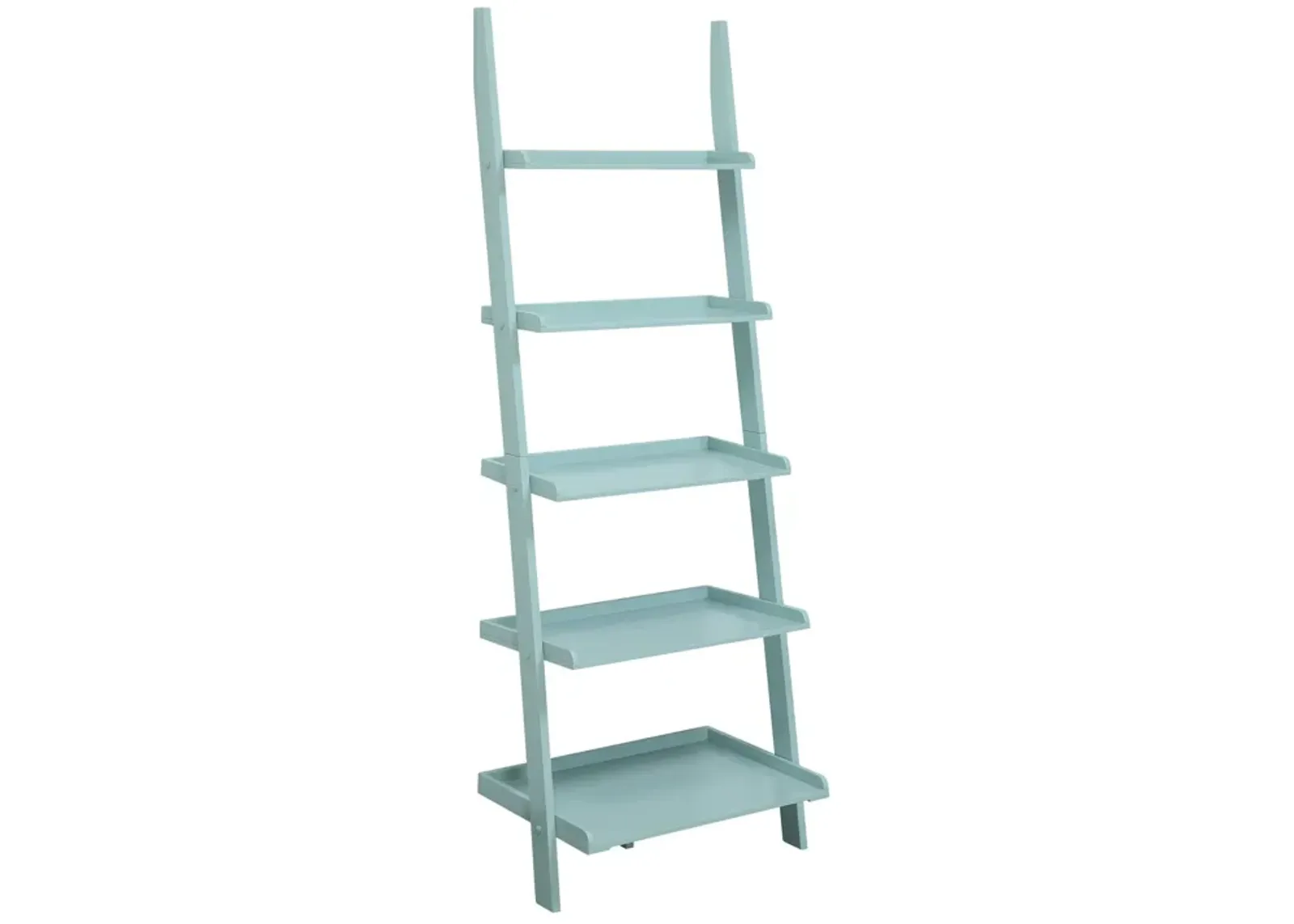 Convenience Concepts American Heritage Bookshelf Ladder, Sea Foam