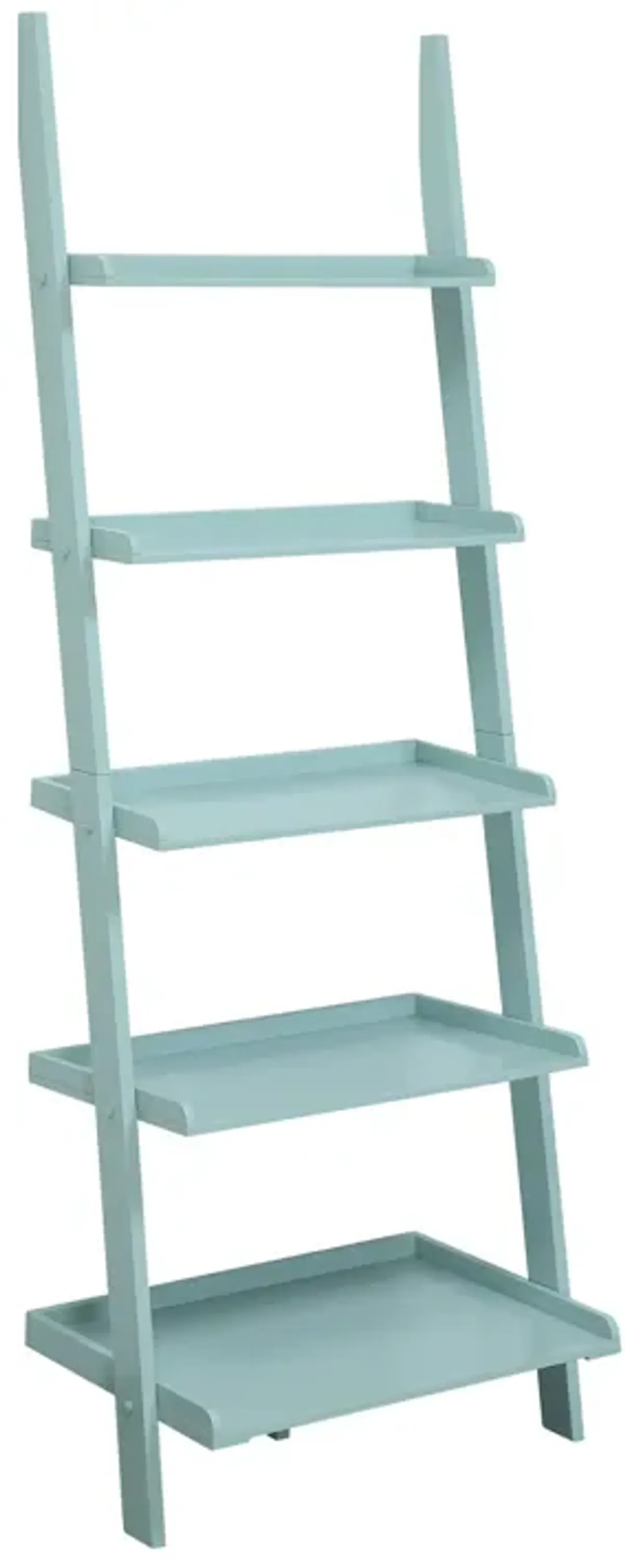 Convenience Concepts American Heritage Bookshelf Ladder, Sea Foam