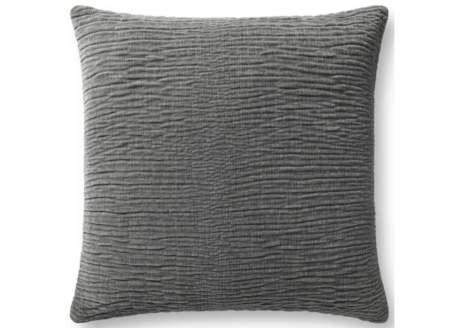 Grey 22''x22'' Poly Pillow