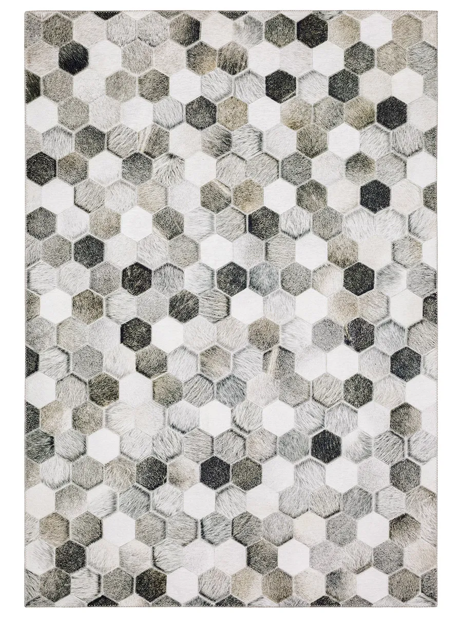 Myers Park 5' x 7' Grey Rug