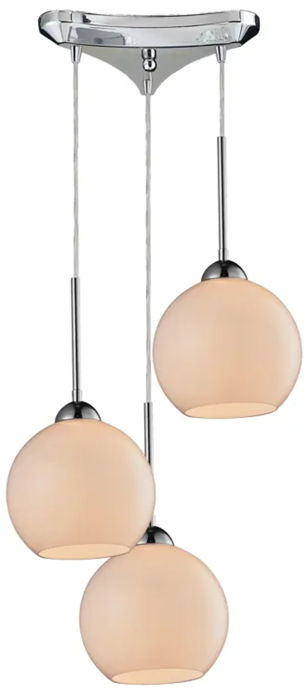 Cassandra White Mini Pendant