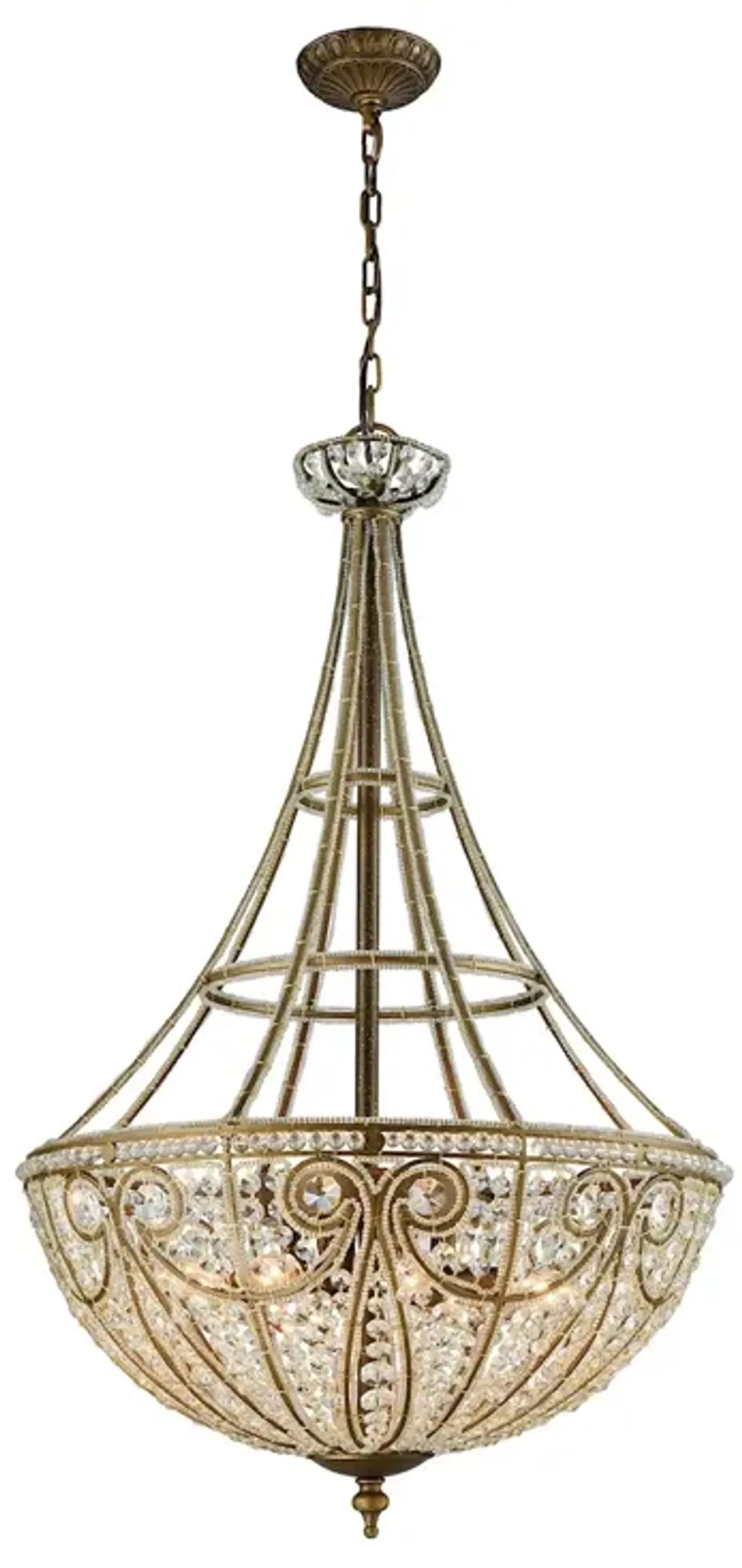 Elizabethan 22'' Wide LED Chandelier