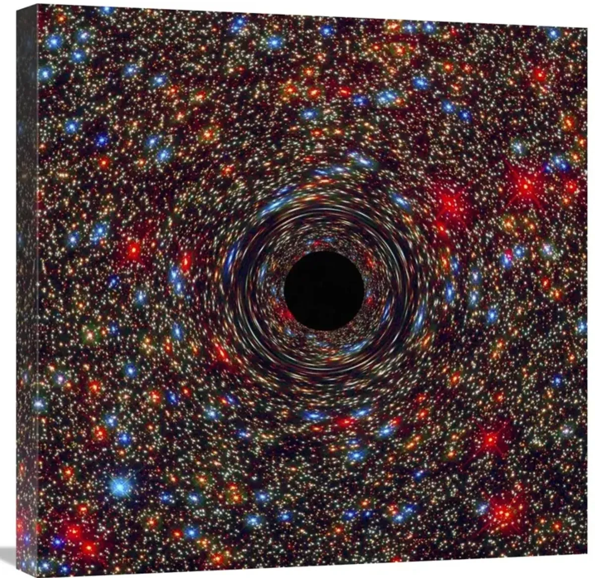 Black Hole in NGC 1600-Canvas Art-24x24