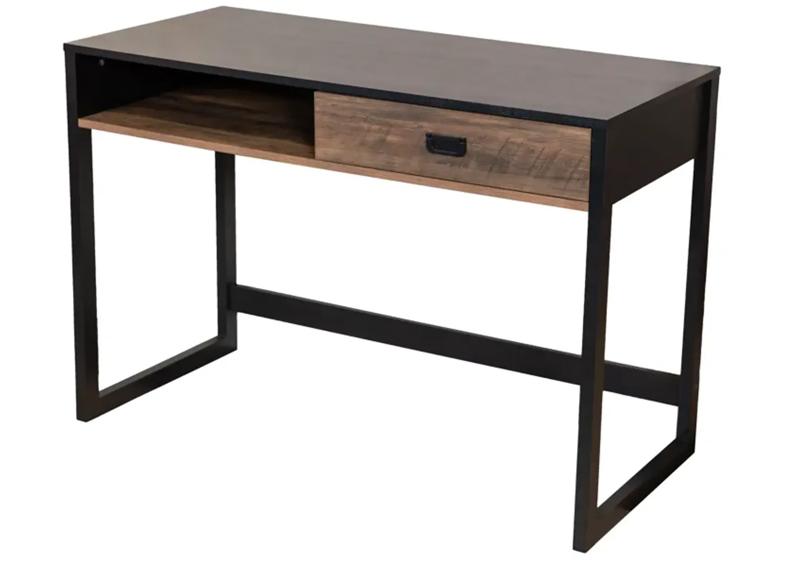 Oslo Contemporary Studio Workstation Desk with Drawer