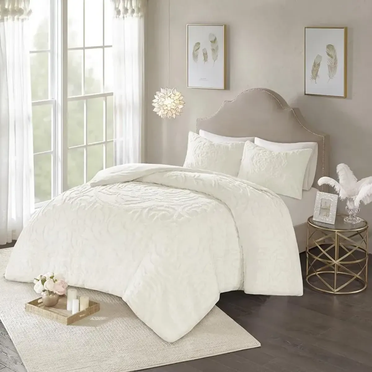 Belen Kox Tufted Cotton Comforter Set, Belen Kox