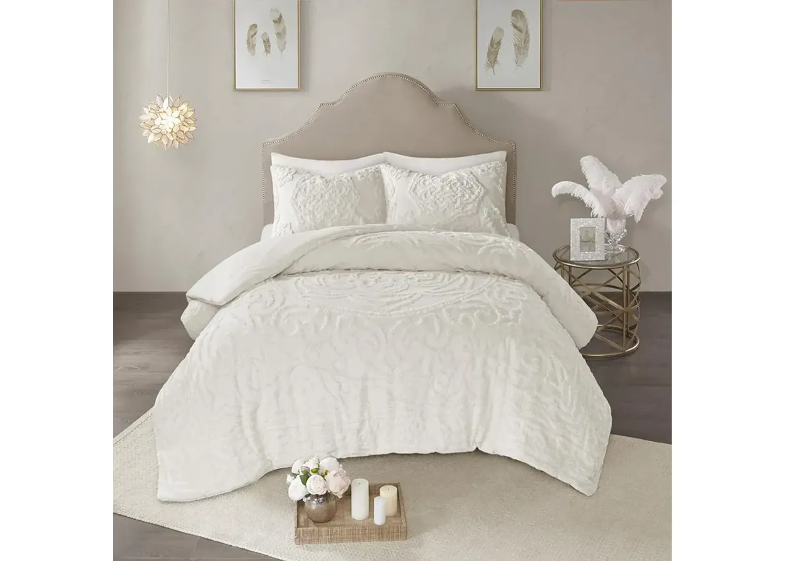 Belen Kox Tufted Cotton Comforter Set, Belen Kox