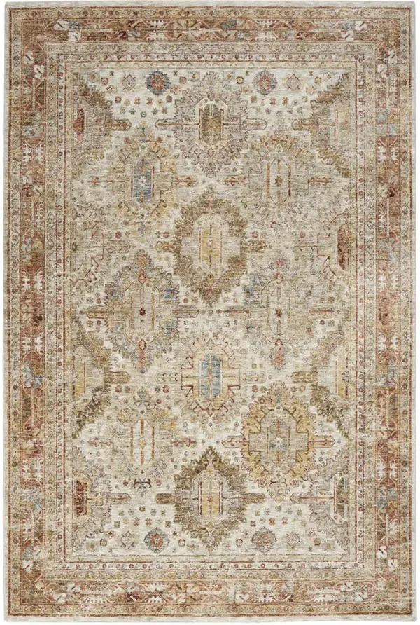 Sahar SHR01 Ivory/Multicolor 7'10" x 10'4" Rug