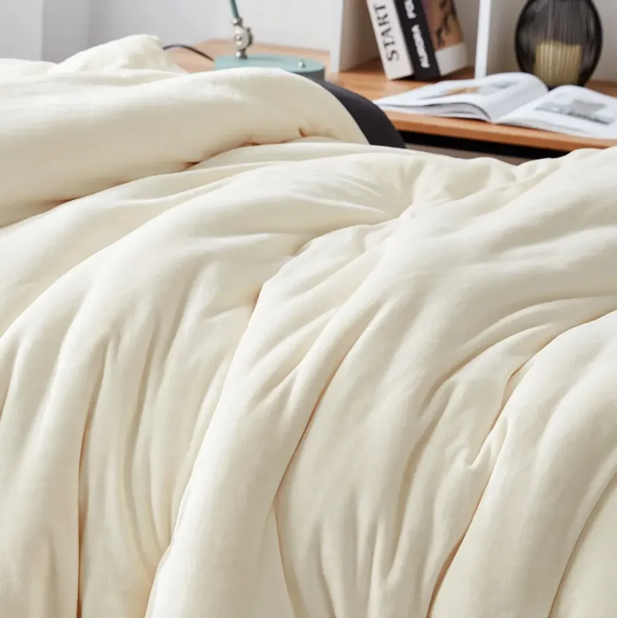 Now You're Cookin' - Coma Inducer® Oversized Comforter - White Clay (Kiln Oven)