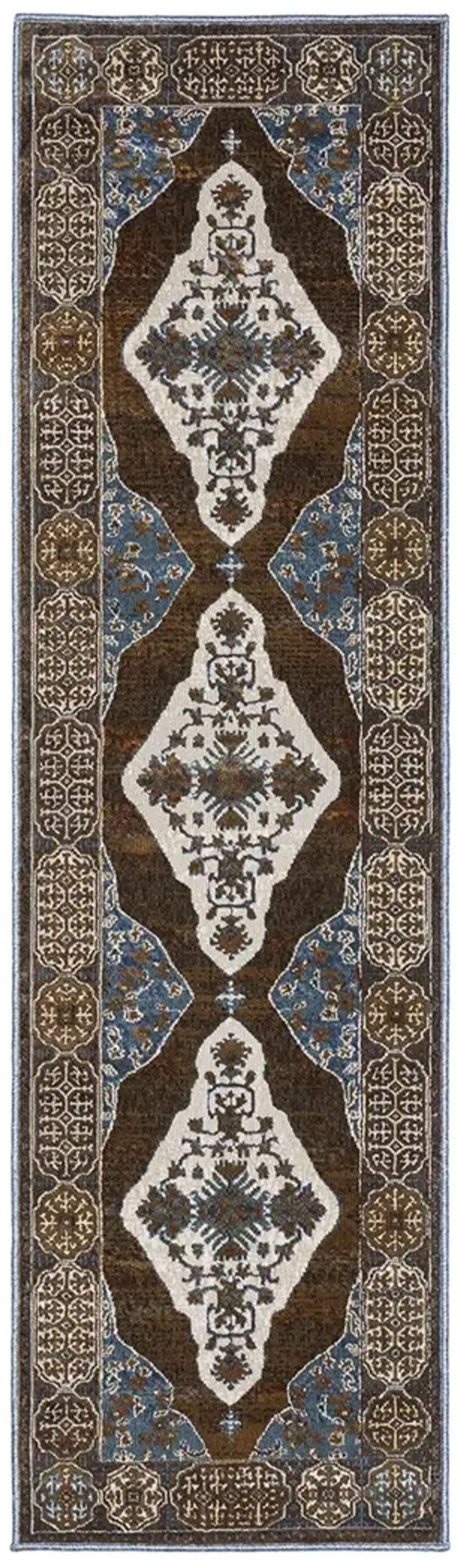 Ellington 2'3" x 7'6" Rust Rug