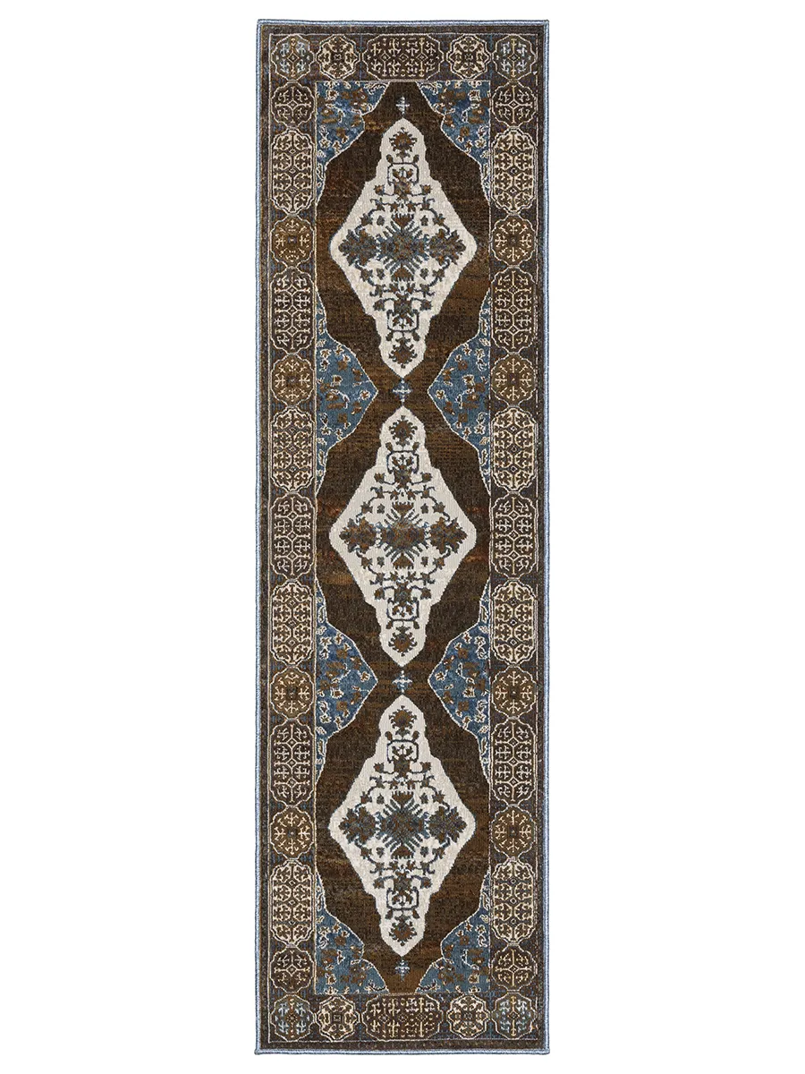 Ellington 2'3" x 7'6" Rust Rug