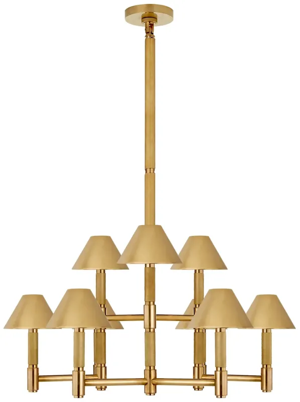 Barrett Med Knurled Chandelier