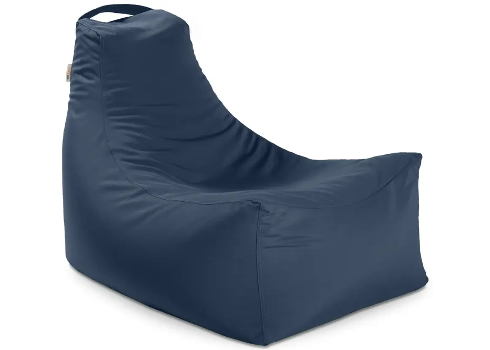 Jaxx Juniper Outdoor Bean Bag Patio Chair & Poolside Lounge, Navy Blue