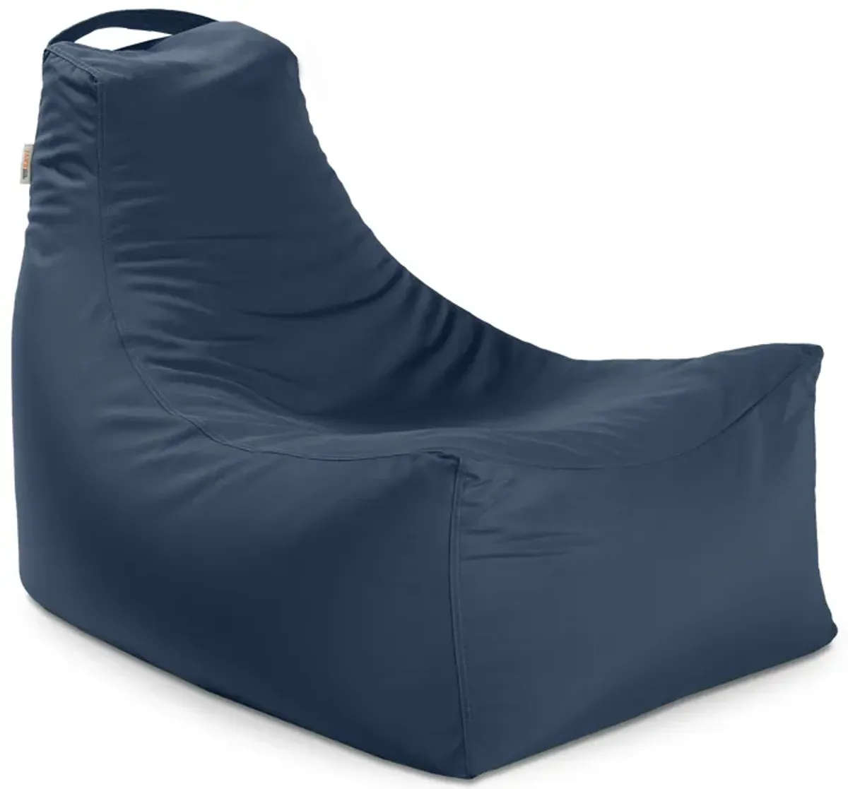 Jaxx Juniper Outdoor Bean Bag Patio Chair & Poolside Lounge, Navy Blue