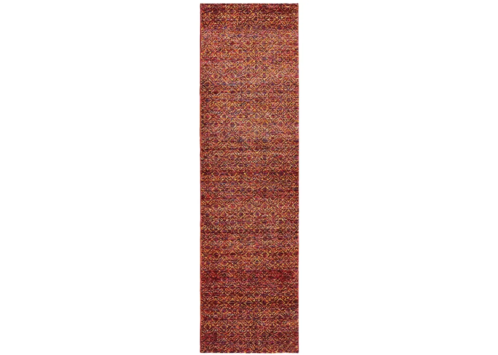 Atlas 2'6" x 12' Red Rug