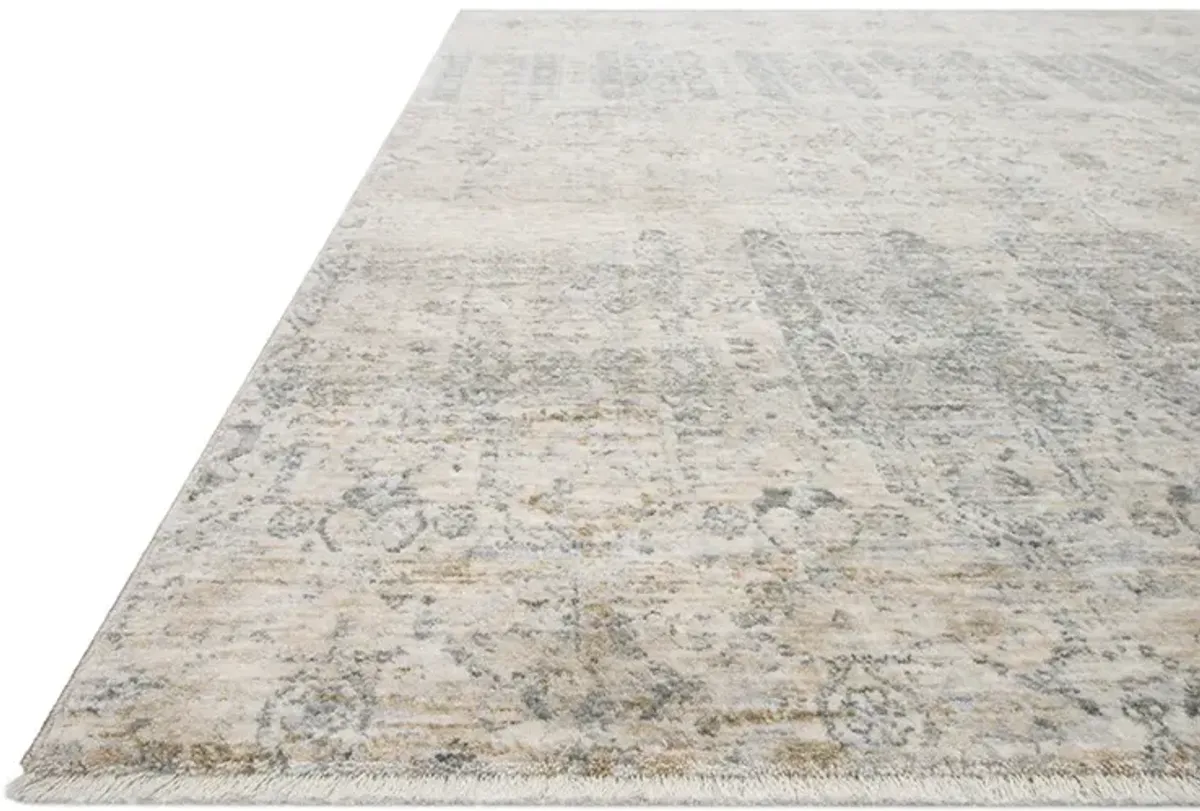 Pandora PAN02 Ivory/Mist 6'3" x 8'10" Rug