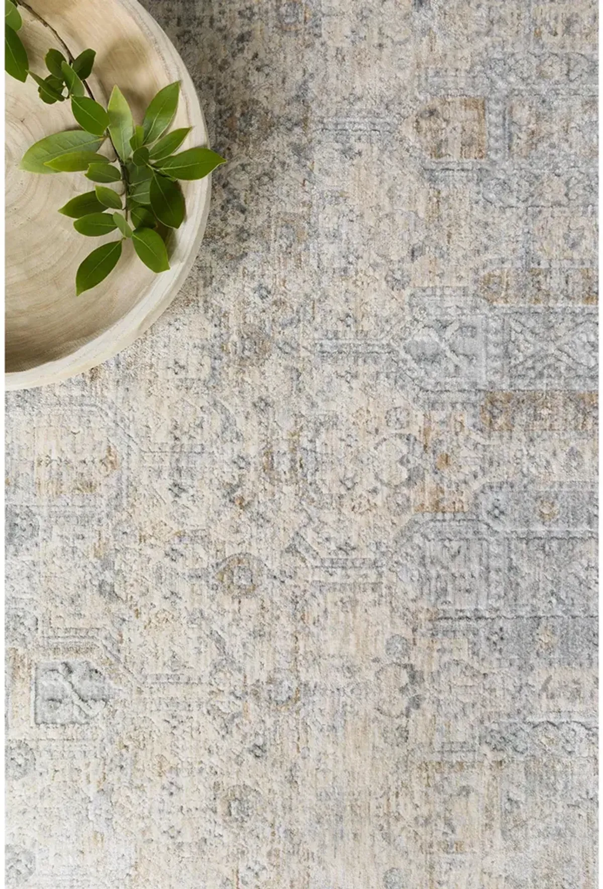 Pandora PAN02 Ivory/Mist 6'3" x 8'10" Rug