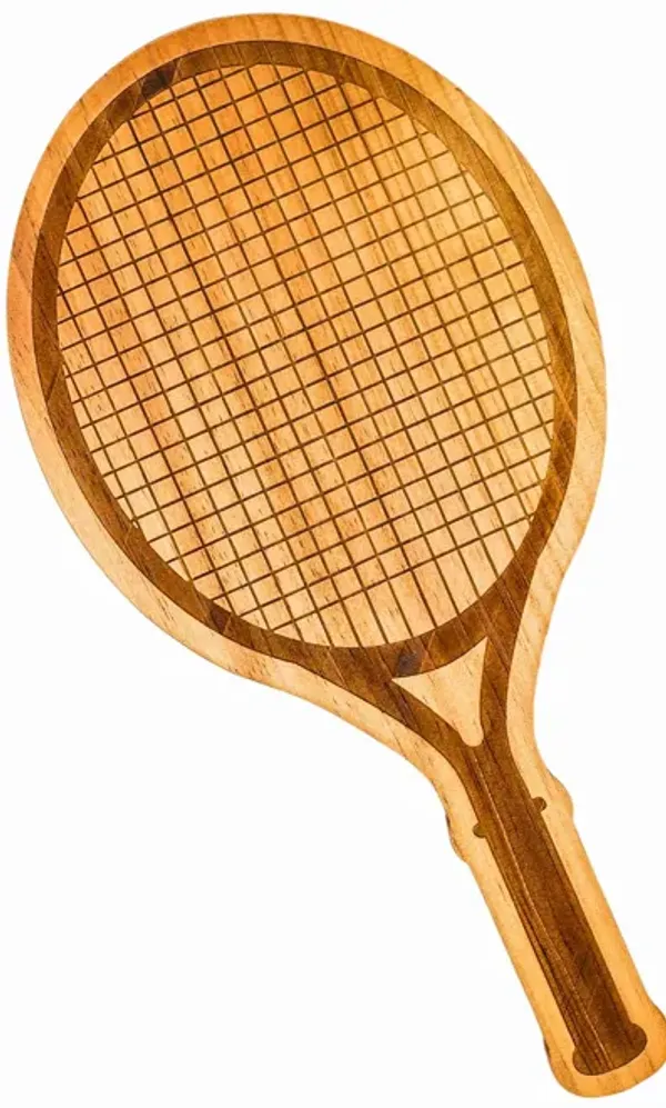 Tennis Racket Wood Board - 9" x 18"