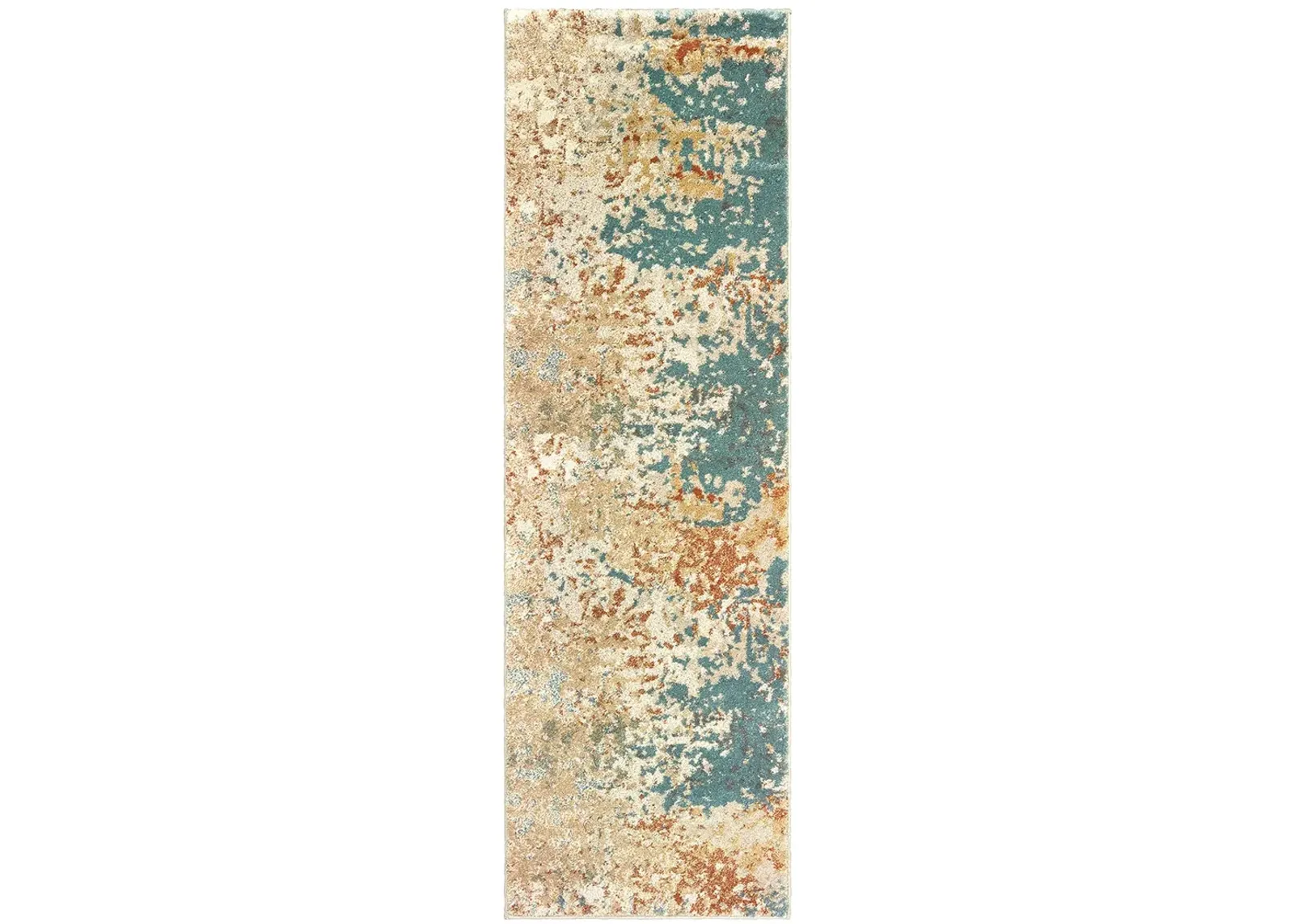 Carson 2'3" x 7'6" Blue Rug