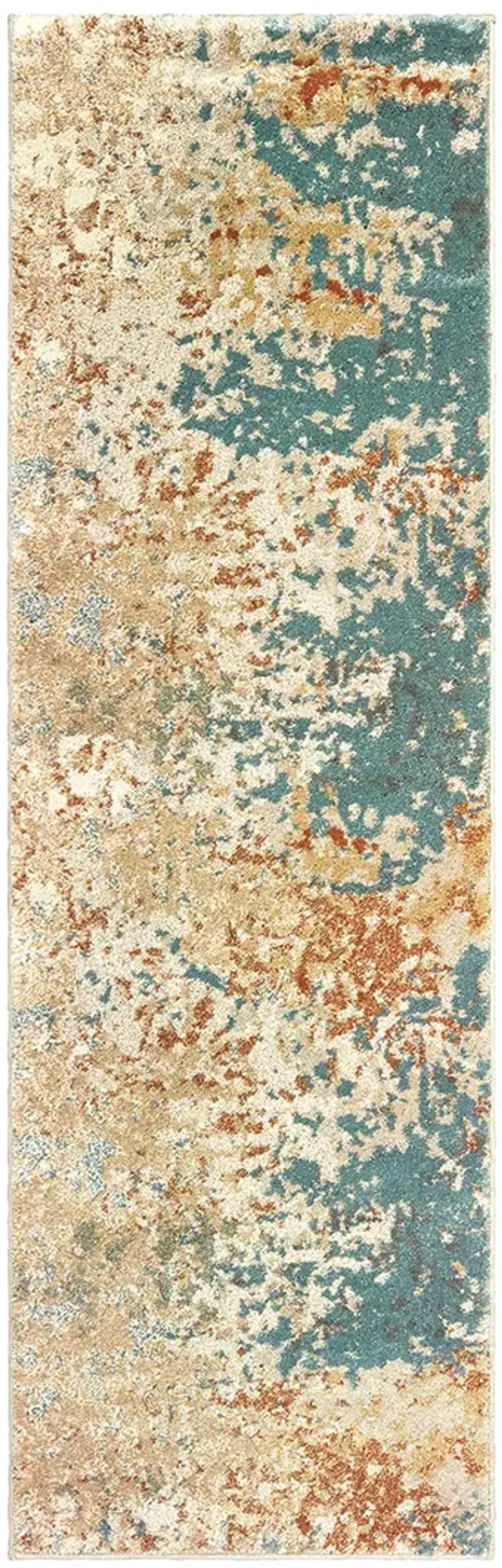 Carson 2'3" x 7'6" Blue Rug